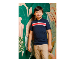 Buy Polo T-Shirts for Boy in Vibrant Colors and Premium Fabrics Online