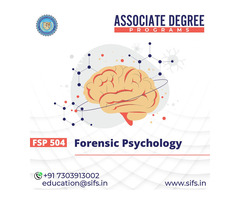 Forensic Psychology Diploma Course Online