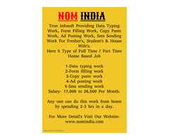 Simple Data Typing Work in in Chandigarh