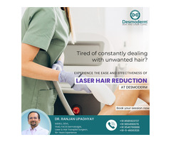 Laser Hair Reduction in Delhi - Desmoderm Skin & Hair Clinic