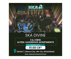 SKA Divine - 3 BHK Luxury Home in Ghaziabad