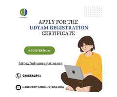 Apply for the Udyam Registration Certificate