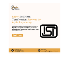 Get Your ISI Mark Certification Today!