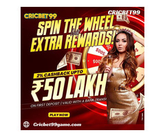 Users can enjoy playing a variety of games on Cricbet99