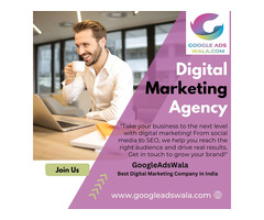 Take Your Business to the Next Level with GoogleAdsWala Digital Marketing Company in India.