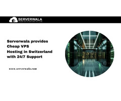 Serverwala provides cheap VPS Hosting in Switzerland with 24/7 Support