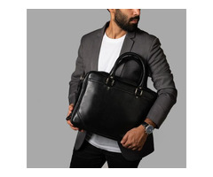 Stylish Portfolio Laptop Bag for Work & Travel