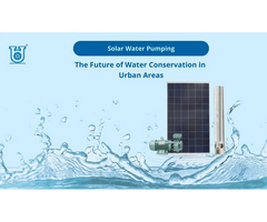 Urban Water Conservation with Solar Water Pumping