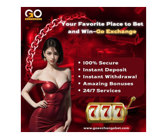 Go Exchange is the first and most trusted betting ID in Asia