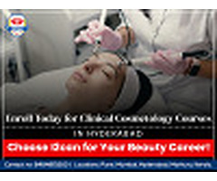 Enroll Today for Clinical Cosmetology Courses in Hyderabad – Choose I2can for Your Beauty Career!