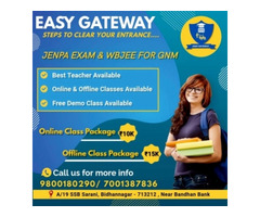 Free Demo Classes for JENPAS & WBJEE for GNM Call 9800180290