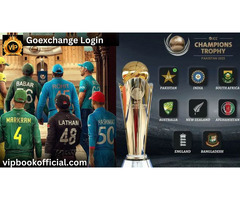 Bet on Champions Trophy 2025 with Goexchange Login!