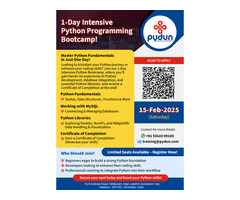 1-Day Python Bootcamp Training in Madurai