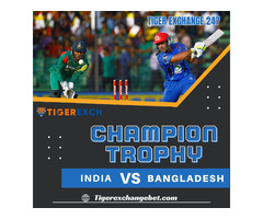 Tiger Exchange 247 – Live Betting on Champions Trophy!