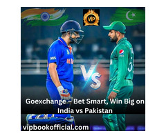 Bet on India vs Pakistan with GoExchange – Start Winning Now