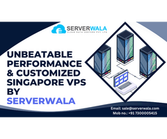 Unbeatable Performance & Customized Singapore VPS By Serverwala