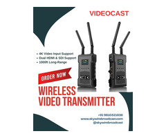 Boost your video production with high-quality Wireless video transmitter